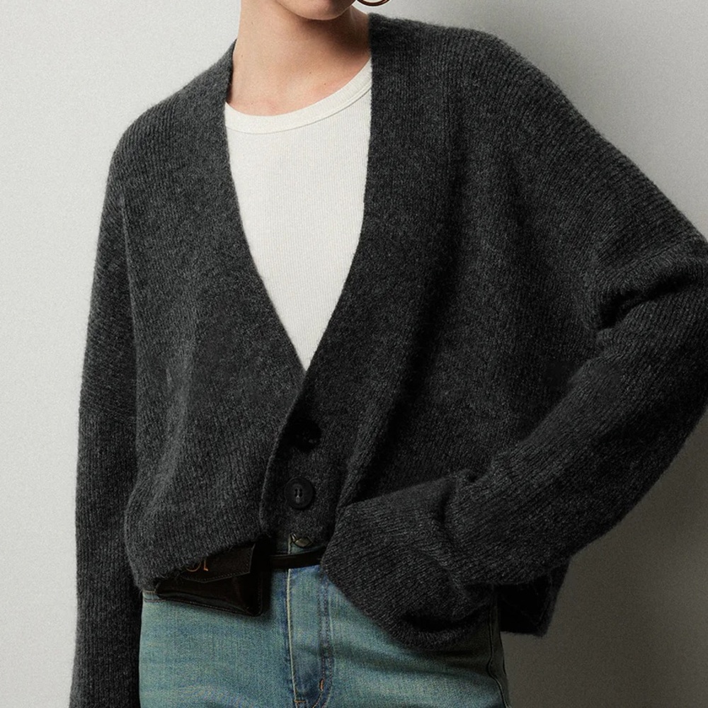 Commense Dark Gray Women's Cardigan